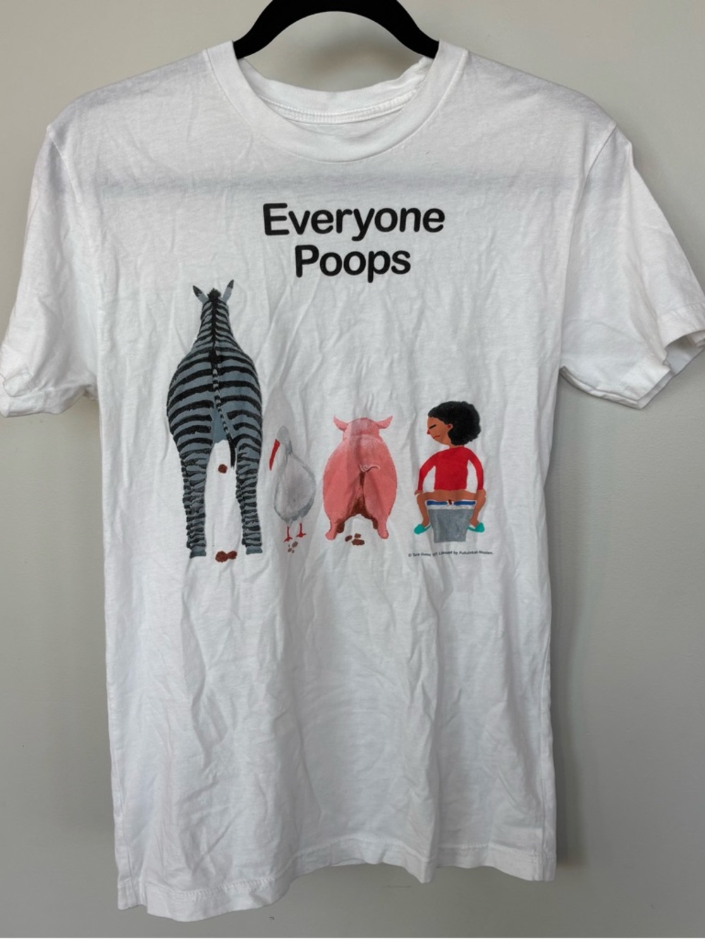 Everyone Poops T-shirt Size XS